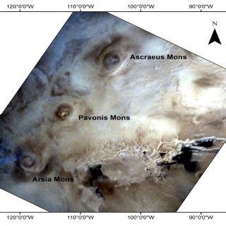 (PDF) Spectral Mapping of Tharsis Montes of Mars Using CRISM and THEMIS Data