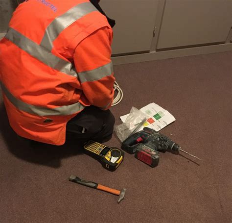 Reportage Installation De La Fibre Dans Un Immeuble R Sidentiel Aem