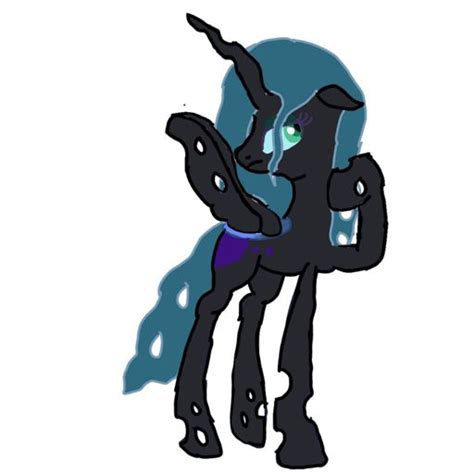 Fusion Of Nightmare Moon And Queen Chrysalis Equestria Unofficial Fan