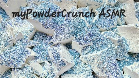 Gym Chalk Chunks Topped With Cornstarch Blue Glitter Plain Jane Pj