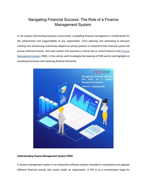 PPT Navigating Financial Success The Role Of A Finance Management