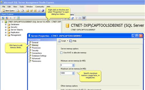 Sql Memory Usage