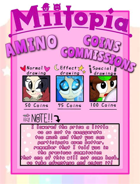 [closed] Miitopia Amino Coins Commissions ⚔️miitopia⚔️ Amino