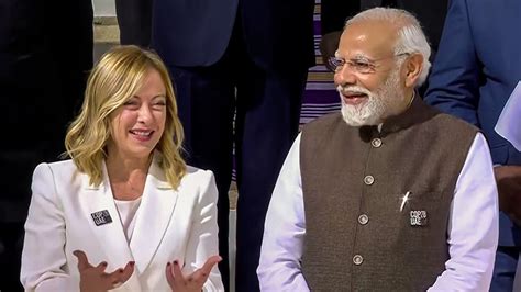 Pm Modi To Leave For G7 Summit In Italy Tomorrow To Hold Meet With Giorgia Meloni