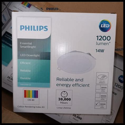 Jual Lampu Led Philips Dn B G W K Cool White Shopee Indonesia