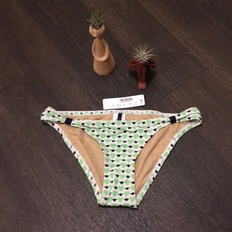 J Crew Swim Jcrew Bikini Bottom Swim Turquoise Green Xxs Poshmark