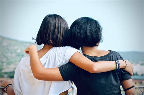 Friendship Hug Girls Free Photo On Pixabay