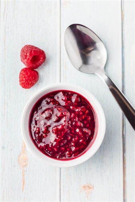 A Super Easy And Delicious Homemade Raspberry Sauce