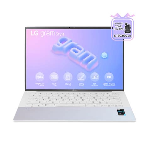 Laptop LG Gram Style 2023 14Z90RS G AH54A5