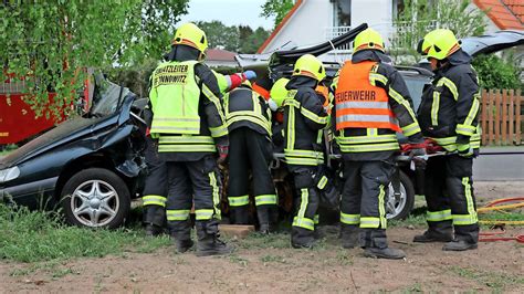 Ernstfall Geprobt Zinnowitzer Schauspieler Simulieren Horror Unfall