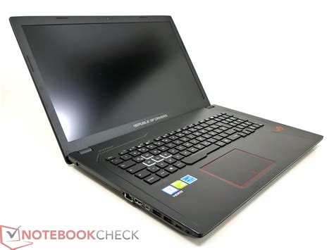 Asus ROG Strix GL753VD Notebook Review NotebookCheck Net Reviews