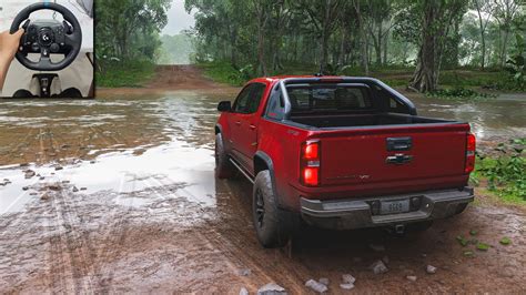 Chevrolet Colorado ZR2 Offroading Forza Horizon 5 Logitech G923