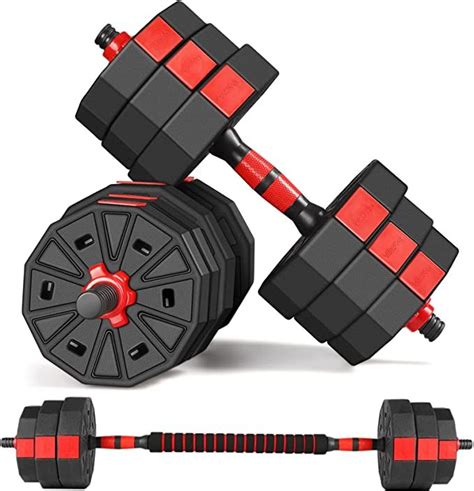 Bronze Times Wolfyok Fitness Dumbbells Set Adjustable Weight To 44