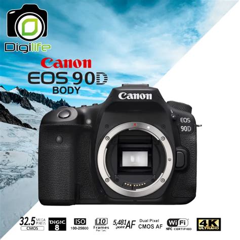 Canon Camera Eos 90d Body รับประกันร้าน Digilife Thailand 1ปี Th