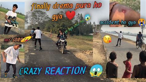 Finally Dream Pura Hogya ️ Mf900 Skating 🥰 Crazy Reaction On Public 😱