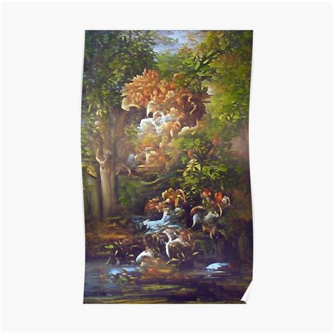 Nature Baroque Style Art Poster For Sale By Neuralprod Redbubble