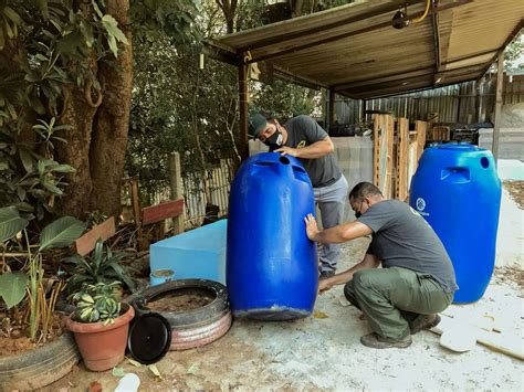 Habitat Brasil Instala Mini Cisternas Na Horta Comunit Ria Da Ocupa O