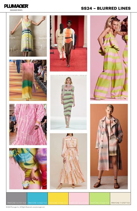 Print Trend Forecast Spring Summer 2024 Plumager Inc In 2024 Summer Prints Fashion