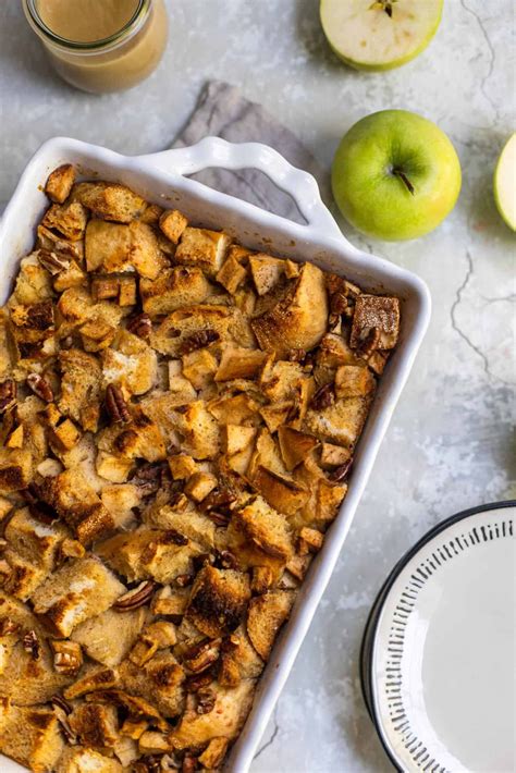 Bread pudding with apples – Artofit