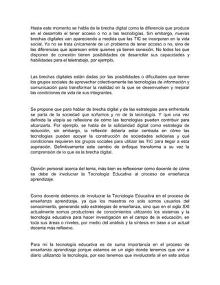 Tarea 1 de Tecnología educativa PDF