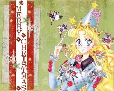 Bishoujo Senshi Sailor Moon Wallpaper Merry Christmas From The Sailor