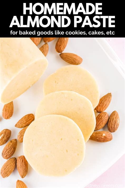 Homemade Almond Paste Recipe Simple And Delicious