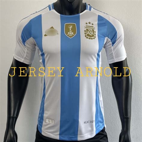 Jual JERSEY ARGENTINA HOME PI PLAYER ISSUE HEATRDY HEAT RDY MUSIM 24 25