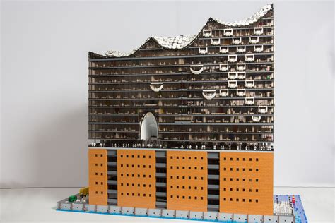 Incredible Hamburg Elbphilarmonie Lego Replica Architectures