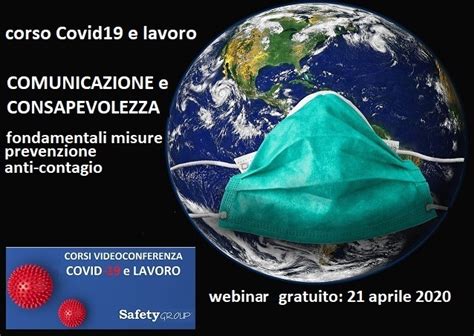 Safety Group Emergenza Covid Aggiornamenti Misure E Sondaggio