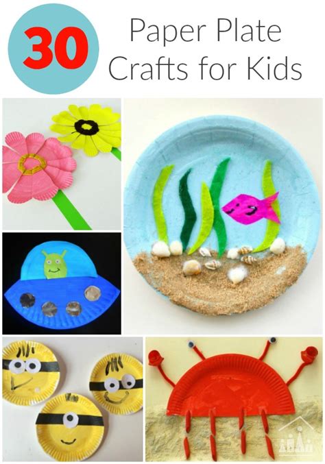 30 Awesome Paper Plate Crafts - Crafty Kids at Home