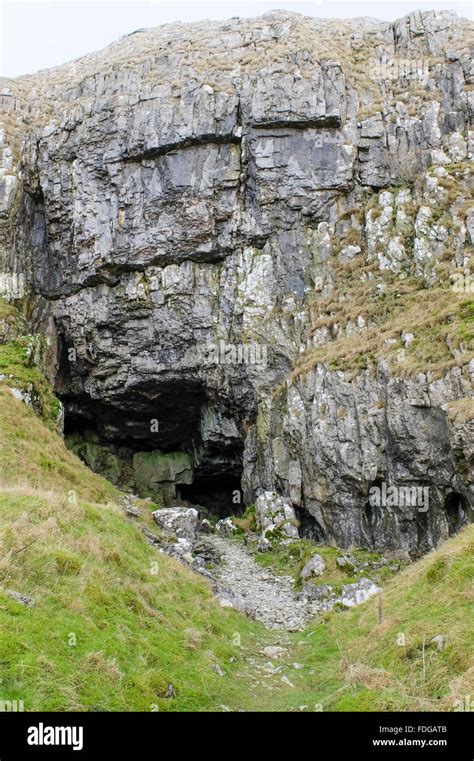 Victoria Cave Attermire Scar Near Settle Yorkshire Dales England