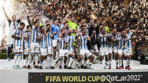 Mundial Tras La Consagración De Argentina Así Quedó La Tabla Histórica De Campeones