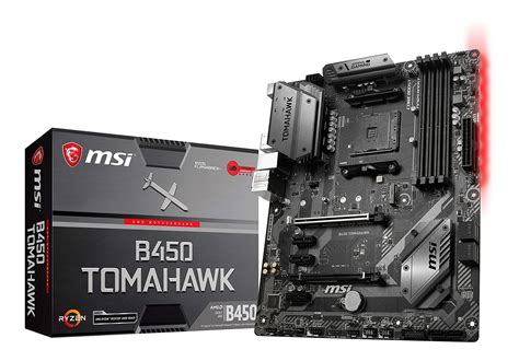 Msi Arsenal Gaming B450 Tomahawk Am4 Amd B450 Sata 6gbs Usb Hdmi Atx