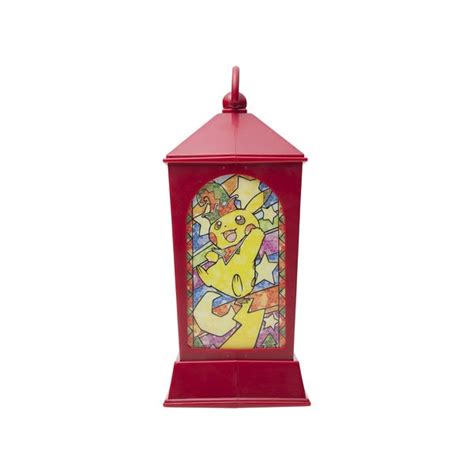 Stained Glass Lantern Pokémon Christmas Toy Factory Snacks Japonais