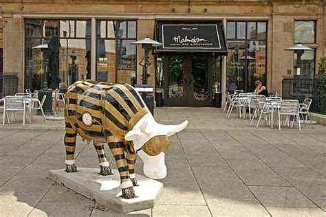 Edinburgh Cow Parade 2006 The Malmaison Hotel Leith