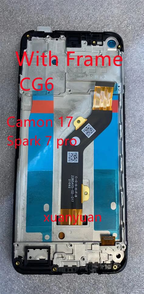 High Quality Black Inch For Tecno Camon Cg Cg J Lcd Display