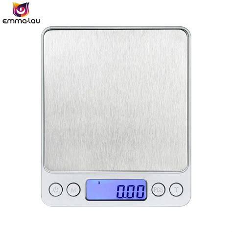 500g 0 01g 3Kg 0 1g Electronic Scale Precision Portable Pocket LCD