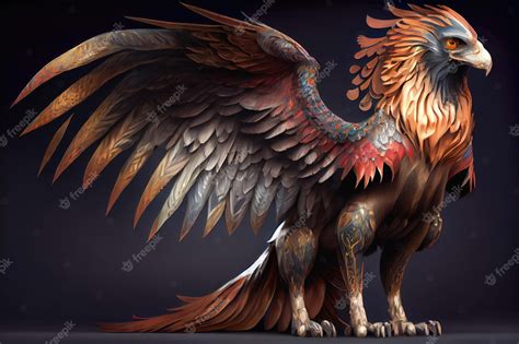 Premium Photo | Griffin a mythical creature generative ai