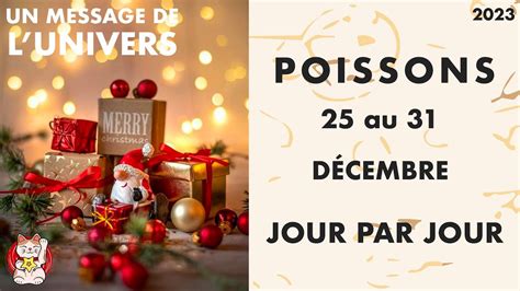 Poissons Semaine Du Au Decembre Horoscope Jour Par Jour