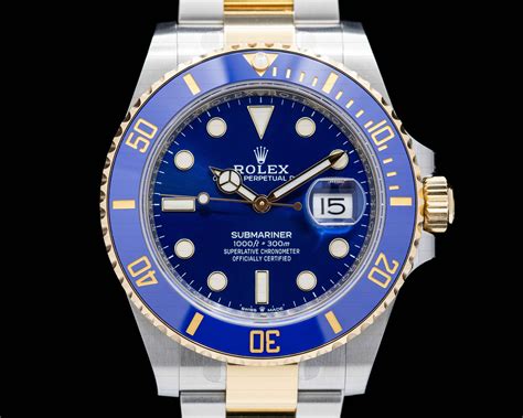 Rolex Lb Submariner Mm Lb Ceramic Blue Dial K Ss