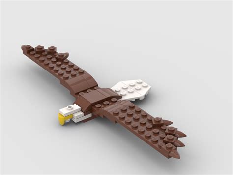 Lego Moc Soaring Eagle By Andrewg123 Rebrickable Build With Lego