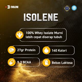 Jual Isolene Box Isi Sachet Isolate Bpom Halal Whey Protein