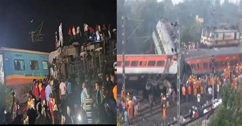 Odisha Train Accident ओडिशा में भीषण ट्रेन हादसा