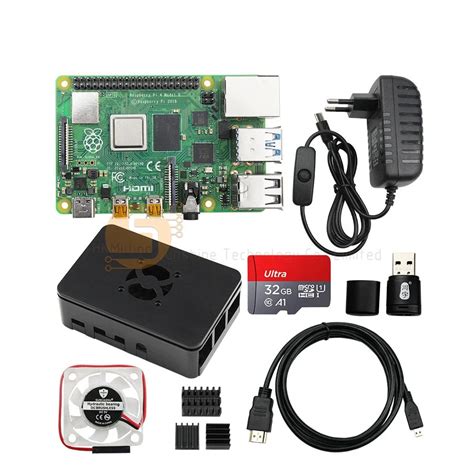 Kit De Iniciaci N Raspberry Pi 4 8G 4G 2G 32 64 GB Carcasa Raspberry Pi