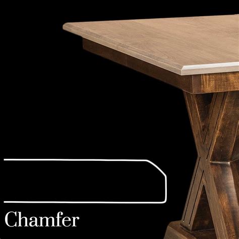 Home and Timber | Dining Table Edge Styles