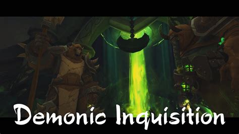 Rogue Solo Heroic Tomb Of Sargeras Demonic Inquisition Youtube