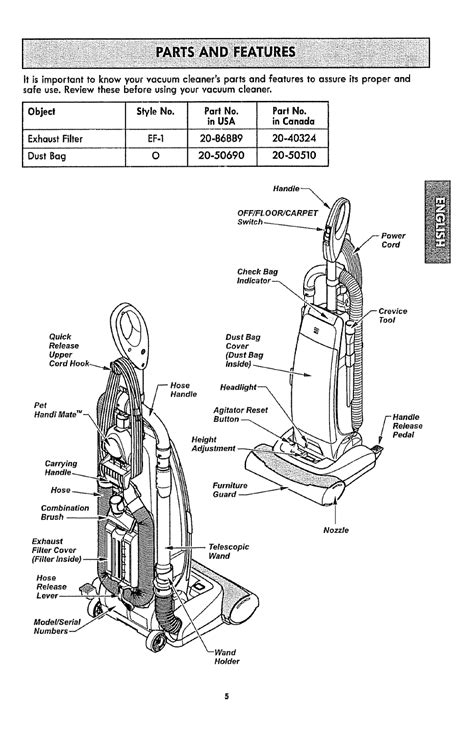 Kenmore Vacuum Cleaner Model 116 Manual