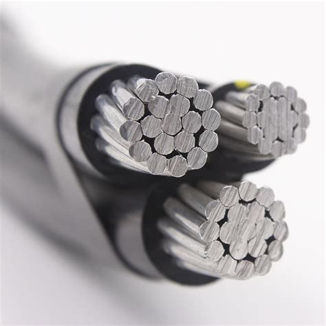 0 6 1kv XLPE Insulation Aluminum Conductor ABC Overhead Cable 10mm 50mm