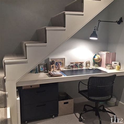 Best 5 Under The Stairs Desk Roderick Zanini Small Basement Design