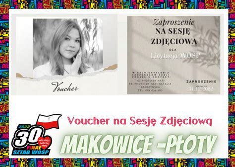 Sesja Zdjęciowa Voucher do wykorzystania w 2022 11737175735